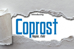 Coprost Font Download