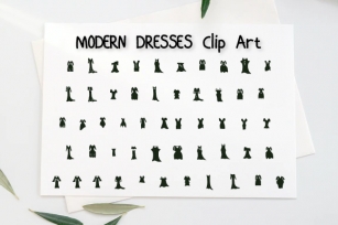 Modern Dresses Font Download