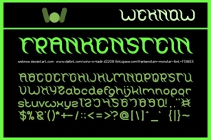 Frankenstein Font Download
