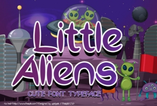 Little Aliens Font Download