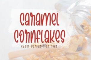 Caramel Cornflakes Font Download