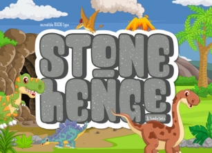 Stone Henge Font Download