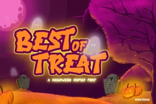 Best of Treat - Halloween Typeface Font Download