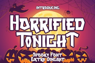 Horrified Tonight - Halloween Font Font Download