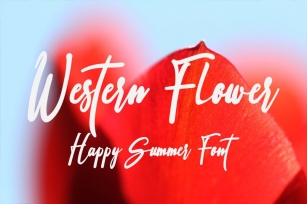 Western Flower Font Download