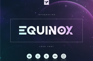 Equinox - Logo Font Font Download