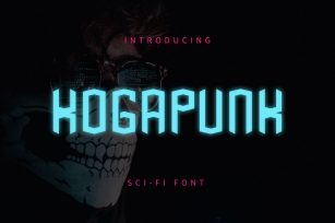 Kogapunk - Scifi Font Font Download