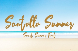 Santollo Summer Font Download
