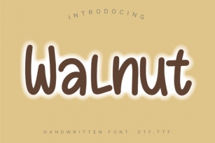 Walnut Font Download