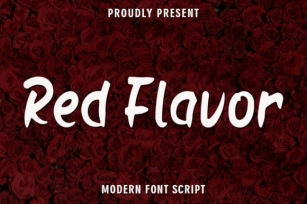 Red Flavor Font Download