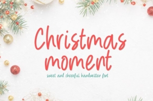 Christmas Moment Font Download