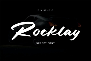 Rocklay Script Font Font Download