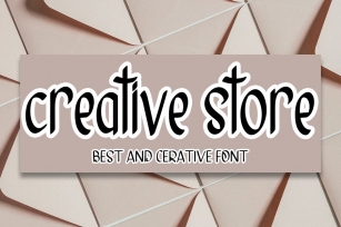 Creative store Font Download
