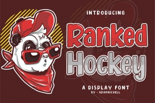 Ranked Hockey Font Download