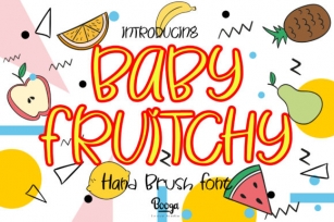 Baby Fruitchy Font Download