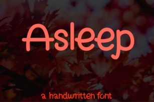 Asleep Font Download