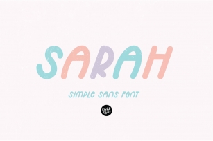 SARAH SANS Hand Lettered Font Font Download