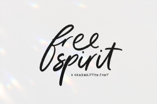 Free Spirit - Casual Script Font Font Download