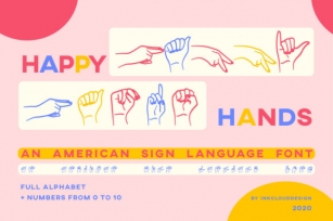 Happy Hands Font Download