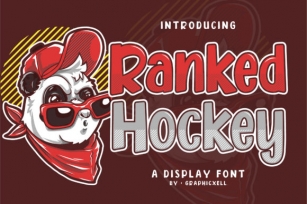 Ranked Hockey Font Download