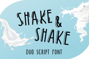 Shake  Shake Font Download