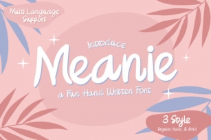 Meanie Font Download