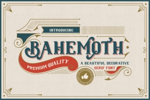 Bahemoth Font Download
