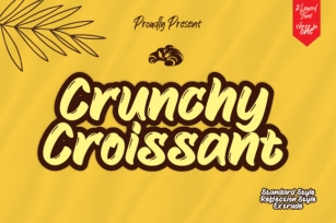 Crunchy Croissant Font Download