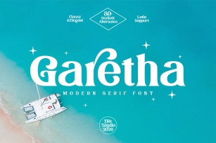 Garetha-Modern Serif Font Font Download