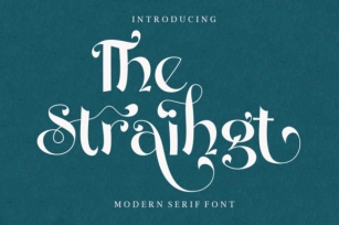 The Straihgt Font Download