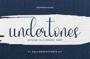 Undertones Font Download