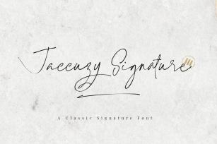 Jaccuzy Signature - A Signature Font Font Download