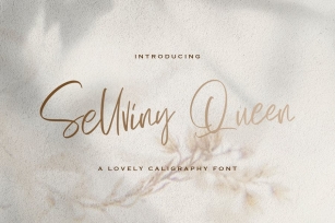 Sellviny Queen - Handwritten Font Font Download
