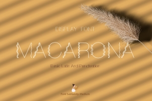 Macarona Font Font Download
