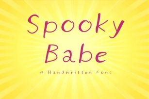 Spooky Babe Font Download