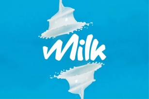 milk font Font Download