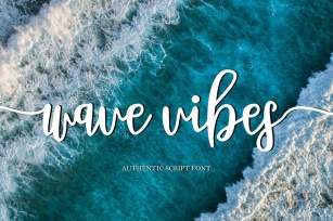 Wave Vibes Script Font Download