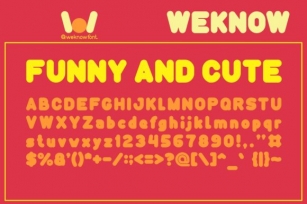 Funny and Cute Font Download