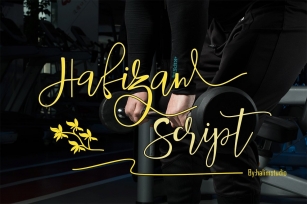 Hafizan script Font Download