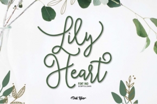 Lily Heart Font Download
