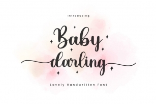 Baby Darling Font Font Download