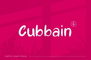 Cubbain-Handwritten Display Font Font Download