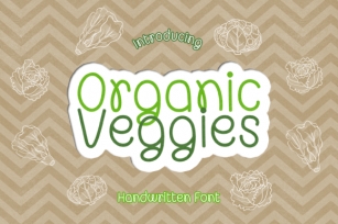 Organic Veggies Font Download