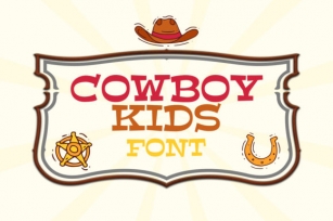 Cowboy Kids Font Download