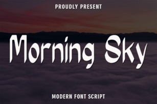 Morning Sky Font Download