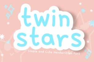 Twin Stars Font Download