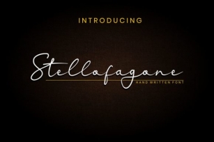 Stellofagone Font Download