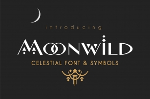 Moonwild - Celestial Font & Symbols Font Download