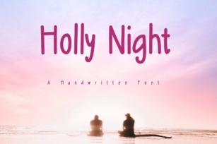 Holly Night Font Download