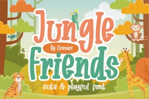 Jungle Friends Font Download